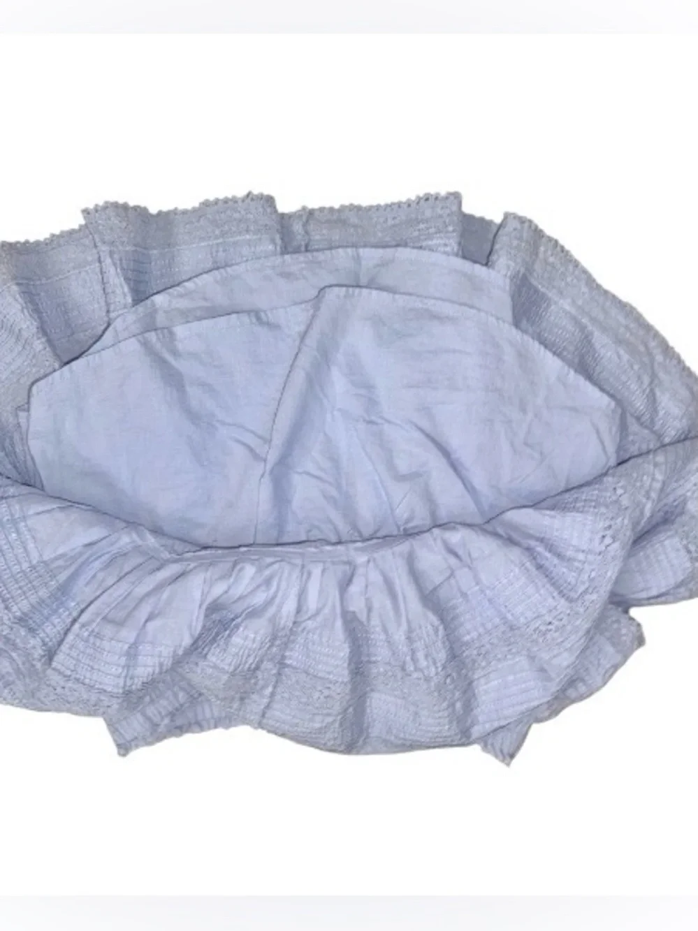 LOVE SHACK FANCY LoveShackFancy BLUE SKIRT WOMEN’s size XS - Picture 9 of 11
